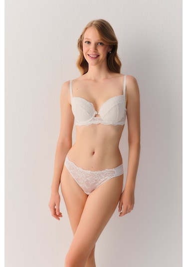 Suwen Honey Destekli Sütyen St4444609a036 Ekru