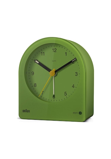 Braun Bc22gn Yeşil Klasik Analog Alarmlı Masa Saati Brn.bc22gn