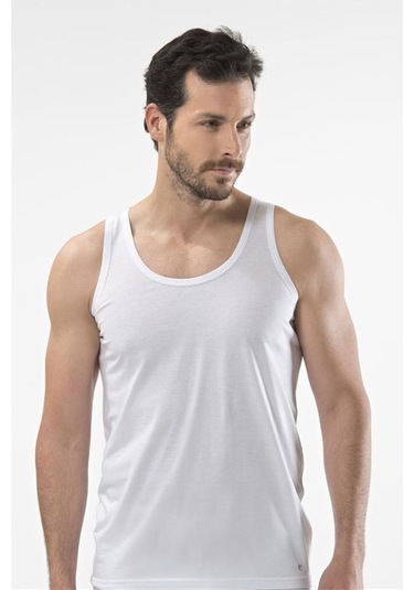 Cacharel 1201 Erkek Atlet Süprem - Beyaz Beyaz