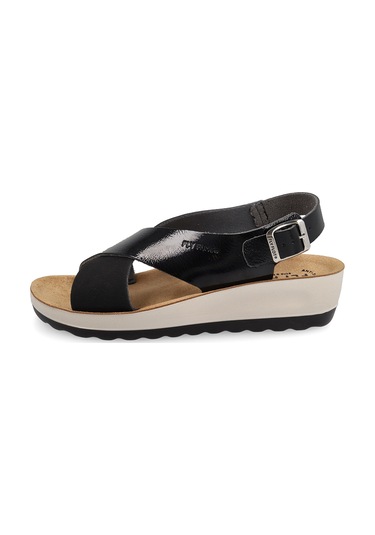 Sandalet Kadın 42 G61 3c Fly Flot Synthetıc Sandal Black Siyah