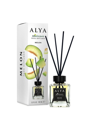 Alya Nature's Scents Cinnamon  + Melon + Lilly Of The Valley Bambu Çubuklu Oda Kokusu 3 x 100 ML 