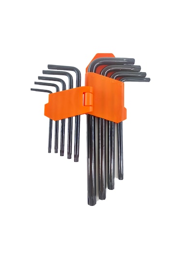 Protec Profesyonel Delikli Torx Alyan Seti Güçlendirilmiş Çelik 9