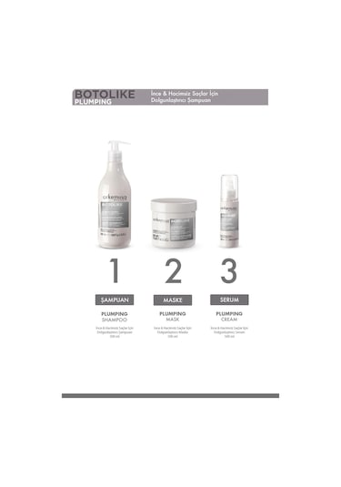 Plumping Shampoo 500ml İnce Telli