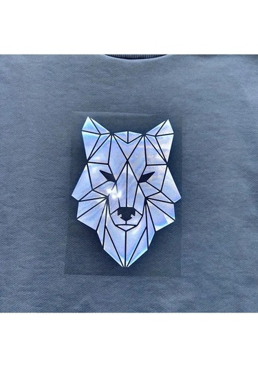 Damani Term Etiketli Giysi İçin Geometrik Termotransfer Sticker 142304045