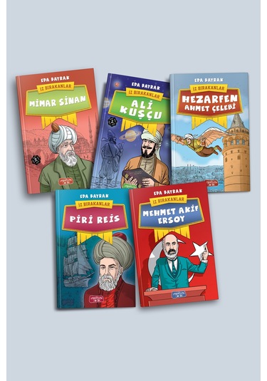 Tarihte Iz Bırakanlar Seti 5 Kitap 7-9 Yaş