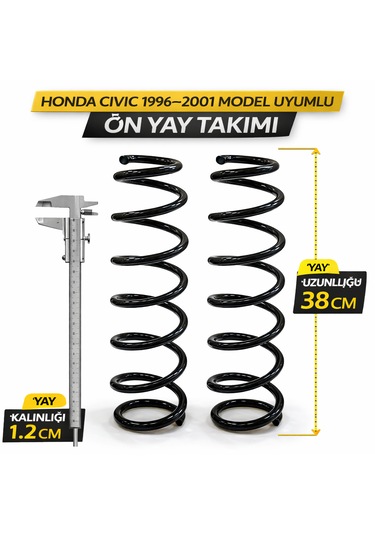 Honda Civic 1996 2001 Model Uyumlu Ön Yay Takımı Oem Ürün