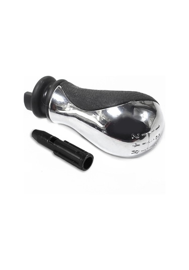 Geeroyoo Citroen C5 Ve Xsara Picasso İçin Metal Ve Plastik Vites Kolu - 19mm Delik Çapı İle Uyumlu Gümüş