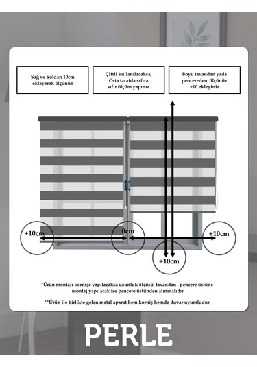 Br Perle Pliseli Kar Beyazı Rengi Zebra Perde Yüksek Kalite Alüminyum Kasa Kar Beyazı