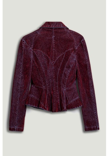 N26kd5322 Nocturne Ceket Bordo
