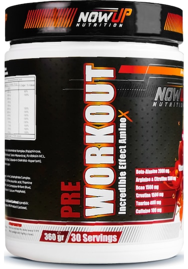 Nowup Nutrition Pre-Workout / Cherry 360 G
