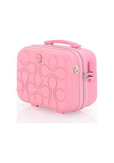 Mçs Polipropilen 2li Valiz Seti Orta & Makyaj V376 S23sy1000046-set 00020 Pembe