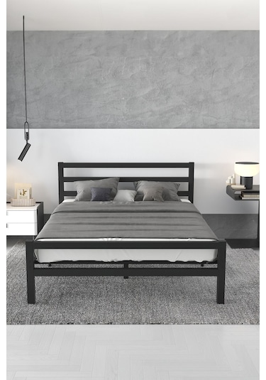 Aksviva Buhara Çift Kişilik Ferforje Metal Karyola