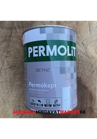 Permolit Amerikan Panel Kapı Boyası Panel Kapı Boyası 075 Beyaz