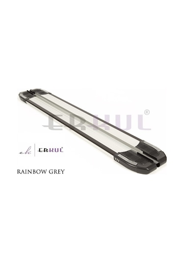 Erkul Volkswagen-caddy 2004-2020 Yan Basamak Rainbow Gri