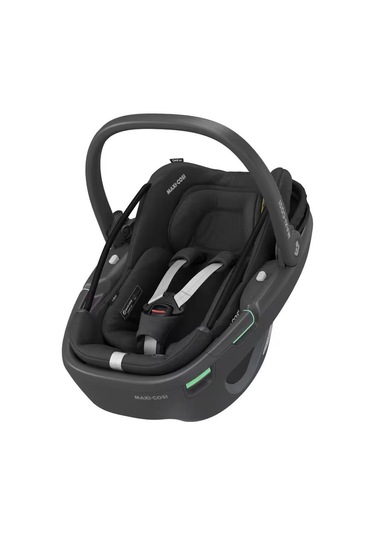 Maxi-Cosi Coral 360 Dönebilir 2'si Bir Arada Modüler Ana Kucağı ve Oto Koltuğu Essential Black