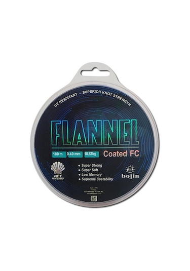 Bojin Flannel Fluorocarbon Misina 0.40Mm 100Mt