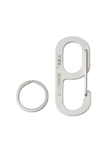 Pazly Yürüyüş Ve Pratik Karabina Kampçılık, İçin Geeroyoo Dayanıklı Çelik Balıkçılık Anahtarlık Aksesuar - Ez