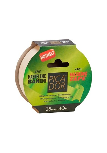 Picador Maskeleme Bandı Askılı Hotmelt 38 Mm X 40 M
