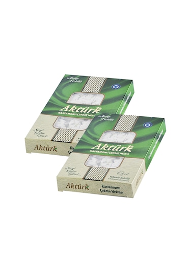 Aktürk Kastamonu Çekme Helva Antep Fıstıklı 250 Gr X 2 Adet