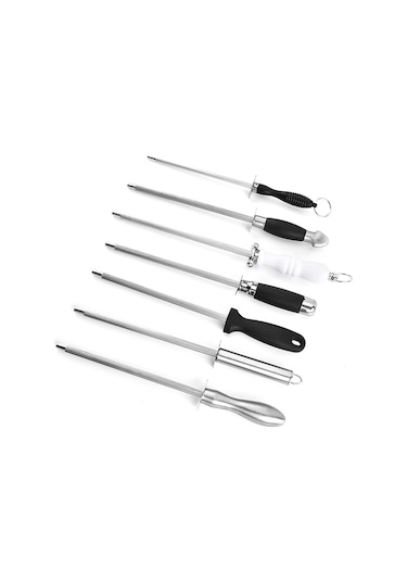 10 Adet Stil 6 Taşlama Çubuğu Mutfak Bileme Aracı