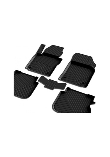 Volkswagen Caddy 3-4 Ferrous 4d Havuzlu Kauçuk Paspas 2004 2018