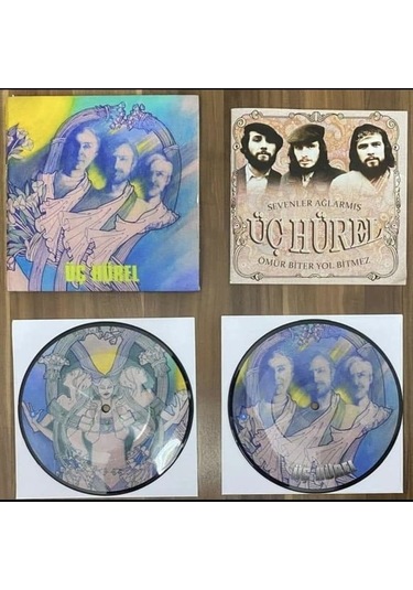 3 Hürel Sevenler Ağlarmış / Ömür Biter Yol Bitmez 45 Lik Plak Picture Disc Plak Özel Numaralı Plak
