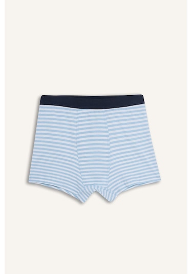 Defacto Erkek Çocuk Çizgili 3lü Boxer E1572a825aube107 Mavi