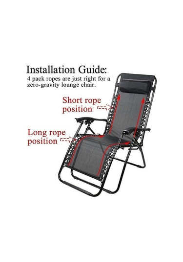 Bloomnest 8 Adet Elastik Kamp Şezlong Tamiri Kordonu Dichotomanthes, Siyah Altın A643 Altın - Siyah