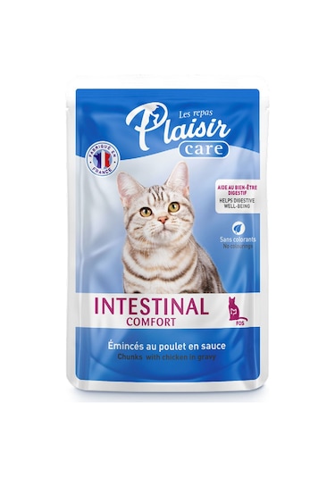 Plaisir Care Intestinal Comfort Yetişkin Kedi Maması 85 G