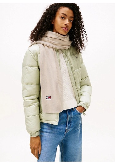 Tommy Hilfiger Tjw Heritage Core Kadın Bej Şal Aw0aw18045acg
