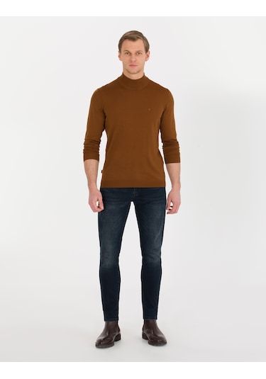 Pierre Cardin Erkek Taba Kazak /triko 50257313-vr099 Taba