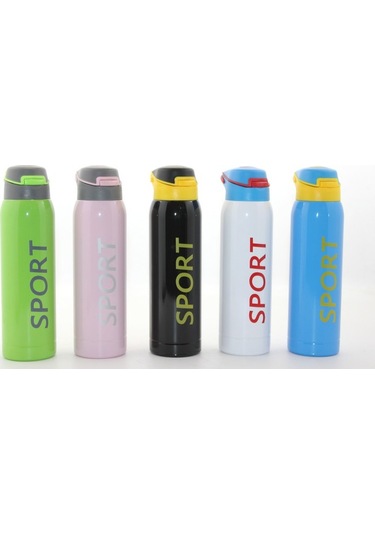 Çift Katmanlı Termos Suluk 500 Ml Renkli