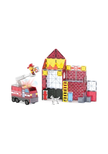 Magna-tıles - Fire Station - 50 Parça