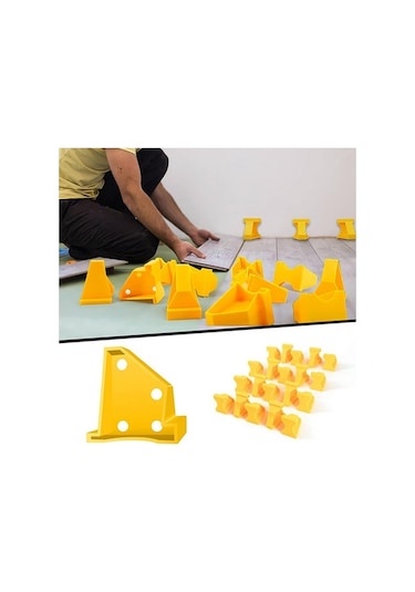 Trendooze Homyl Sarı 20x Döşeme Aralayıcıları Laminat Ahşap Aksesuarı