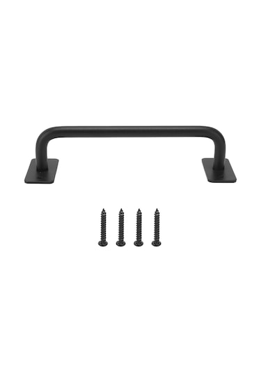 Karbon Çelik Ahır Kapı Kolu Garaj Bahçe Sürgülü Kapı Kulpu Huiliang