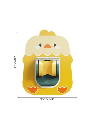 Primepickings Pembe Tavşan Ayarlanabilir Banyo Duş Kafa Tutucu Yumruksuz Duş Braketleri Duvara Monte Duş 2 Katlı Gri