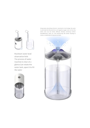 Sones 211 Mini Ultrasonik Usb Hava Nemlendirici Aroma Difüzörü Beyaz