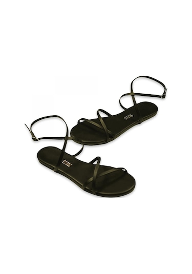 Tkees Tk-8006z Haki Kadın Sandalet