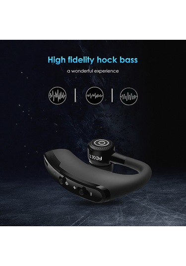 Kangvka V9 Kablosuz Kulaklık - Araçta Kullanım İçin Stereo Bluetooth 5.0 İş Kulaklığı