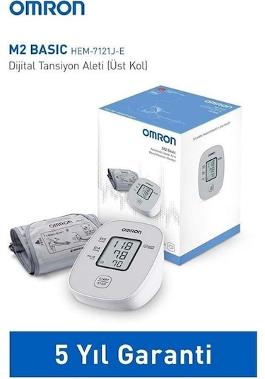 Omron M2 Basıc Hem-7121j-e Üst Koldan Ölçer Dijital Tansiyon Aleti