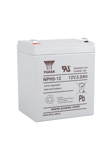 Yuasa NPH5-12 12 V 5 Ah Bakımsız Kuru Akü