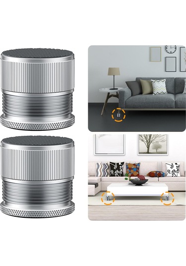 Suntek Kanepe Masa Yükselticileri 2x Çamaşır Gümüş