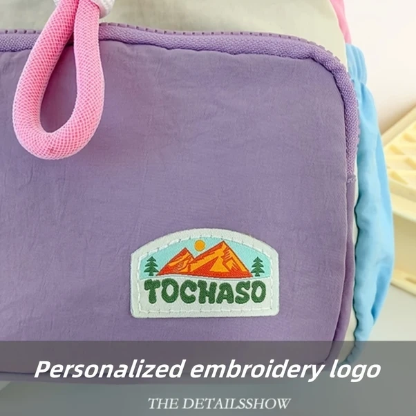 Elmpaly Sarı Yeşil Renk Blok Nylon Sırt Çantası Ayarlanabilir Askılar Hafif Ve Yıkanabilir Sarı-yeşil