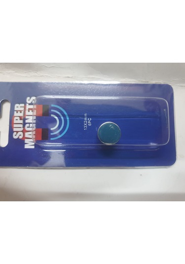 Mıknatıs 13mm 2mm Disk Şeklinde 6 Adet