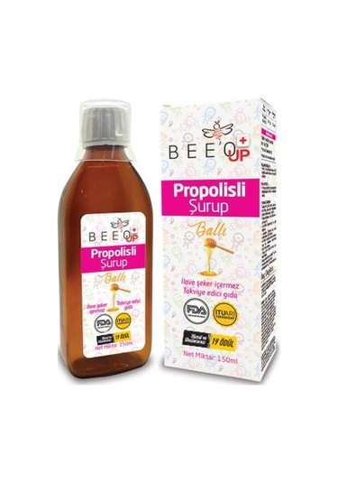 Beeo Up Balli Propolis Şurup 150 ML