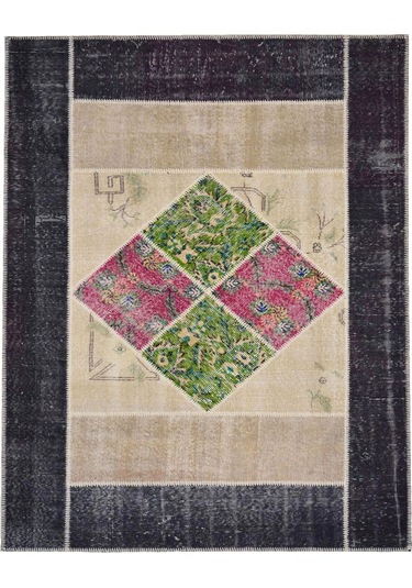 Patchwork El Dokuma Anadolu Halısı – Spring (426138495)