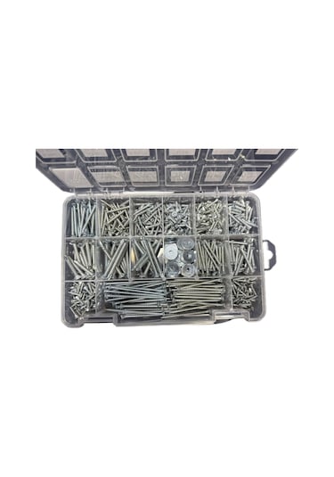 Sunta Vidası Matkap Uçlu Vida Set 695 Adet