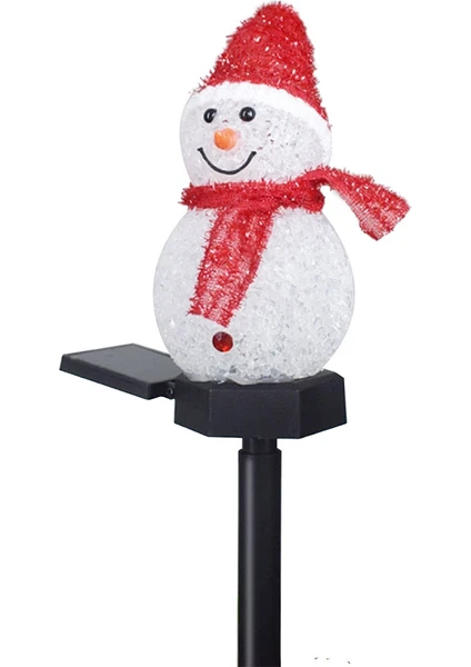 Buaoaos Christmas-themed Red Decorations Snowman 001