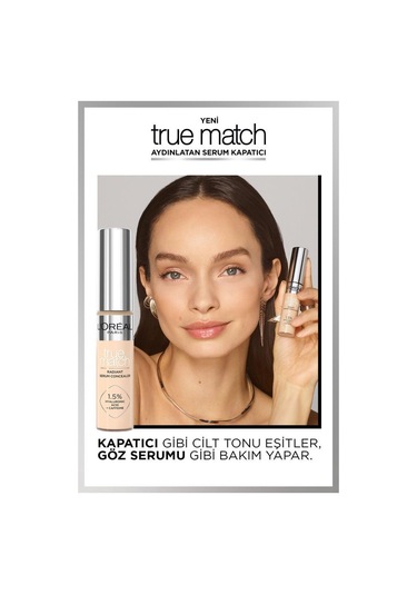 L'Oréal Paris Aydınlatıcı Yüz Güneş Kremi SPF50+ 50 ML + Aydınlatan Serum Kapatıcı 2R Light Medium 11 ML