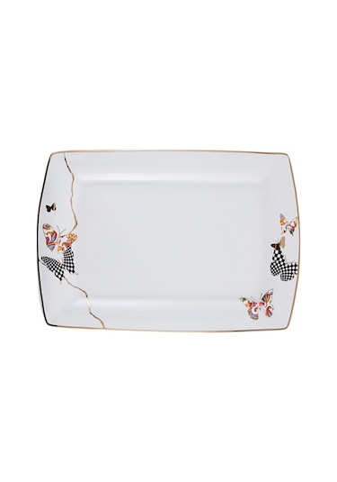 Karaca 62 Parça Fine Pearl Unique Yemek Takımı Kare